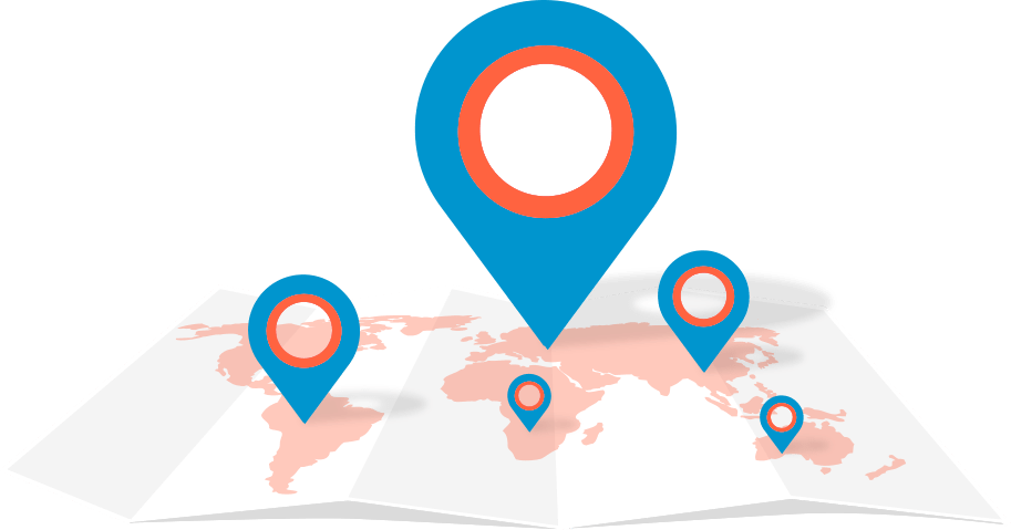 Mappa per database CAP Italia, Europa e Mondo